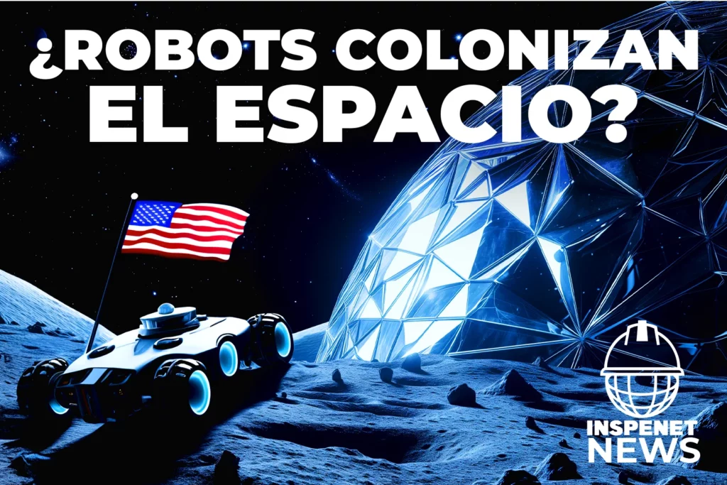 NASA Robots Build Lunar Shelter