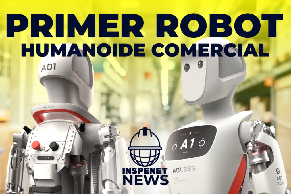 Así es la automatización industrial a través de un robot humanoide comercial || INSPENET NEWS 01/09/2023