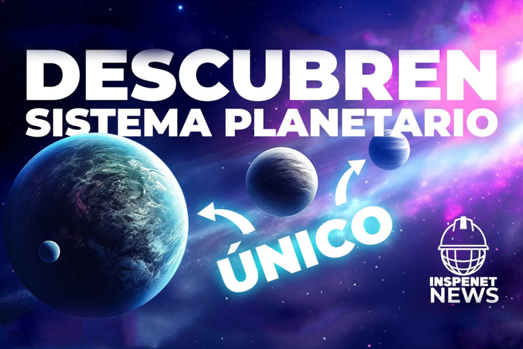Hallan sistema planetario con seis exoplanetas sincronizados || INSPENET NEWS 06/12/2023