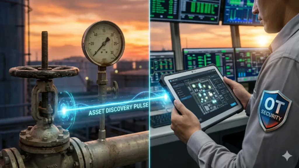 Escaneo industrial digitalizado de una válvula mecánica .

