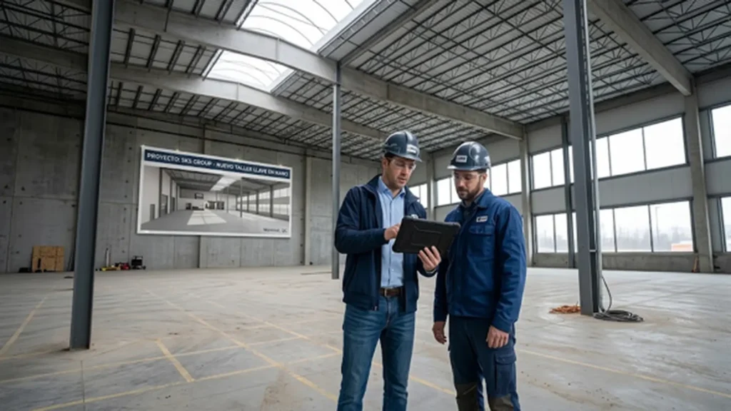El enfoque talleres industriales llave en mano integra soluciones de infraestructura a la medida.