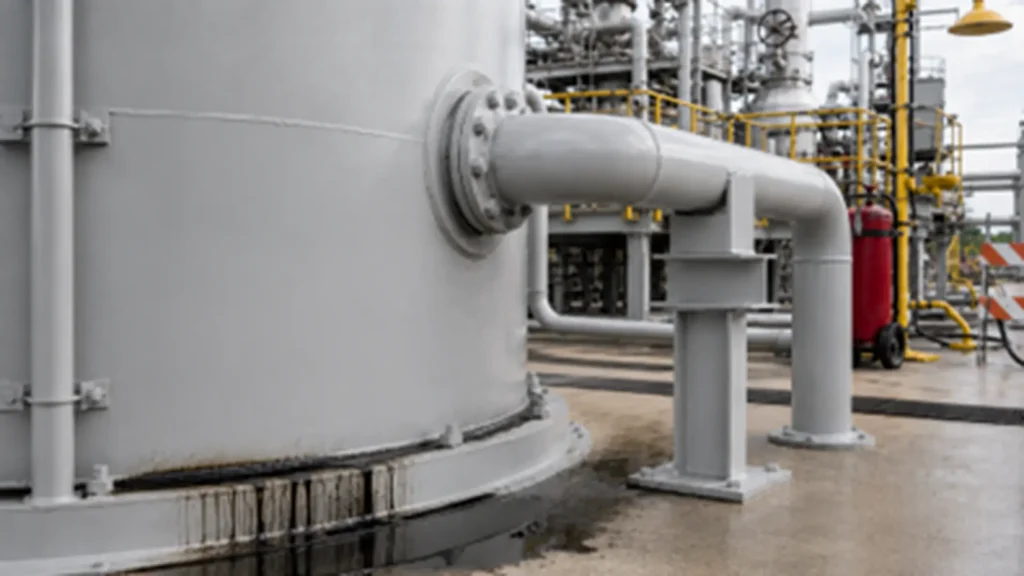 Leakage at the Shell to Bottom joint of a tank after maintenance