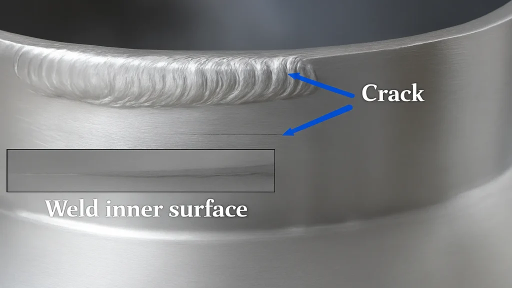 Fgure 2. Stress corrosion cracking in welded joints.
