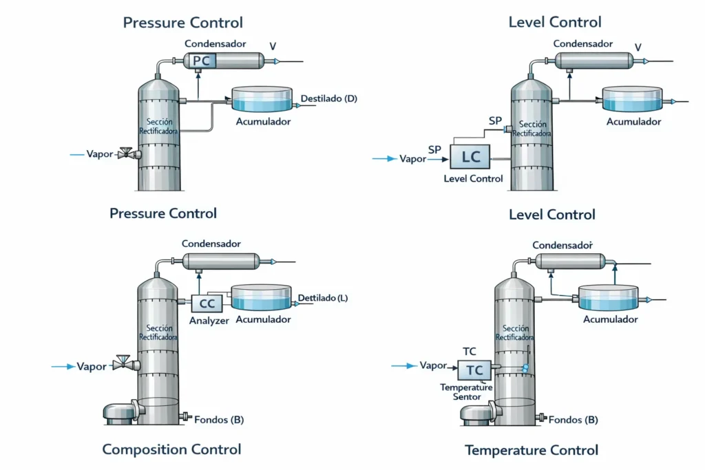 1 IMG 2 ESP IA Destilacion fraccionada Control avanzado y estabilidad del proceso