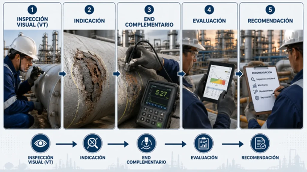 1 IMG 2 ESP IA Inspeccion visual VT para detectar danos en activos de petroleo y gasInspeccion visual VT para detectar danos en activos de petroleo y gas resultado