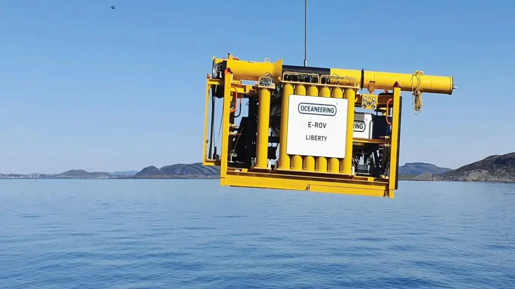 Liberty™ E-ROV System utilizado para operaciones IMR remotas. Fuente: Oceaneering