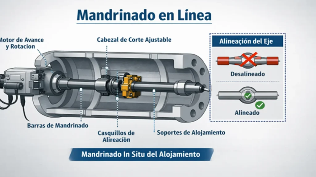 Mandrinado en línea en activos
