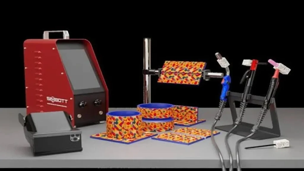 Equipo simulador de soldadura basado en Realidad Aumentada, (Fuente: Immersafety).