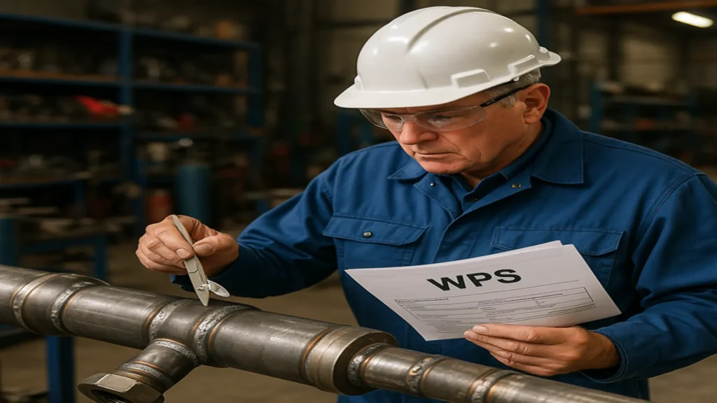 Welding inspection under ASME 31.3 standards