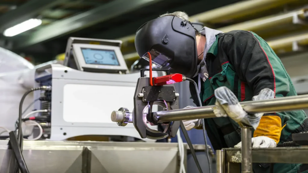 1 IMG 2 ING shutterstock 415773943Butt welding in industry copia