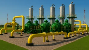 Compresores centrífugos Midstream: Eficiencia en el transporte de gas