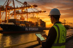 Maritime terminals: management and technology for clean fuels