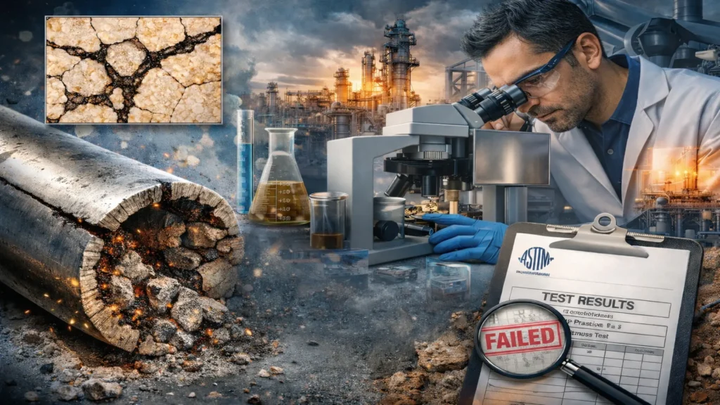 Corrosión intergranular: Control metalúrgico según ASTM A262