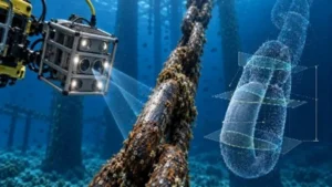 Inspección de cadenas de amarre: Metrología 3D para medir desgaste offshore