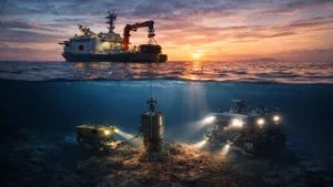 Japón recupera lodo rico en tierras raras del fondo marino en una operación pionera a nivel mundial