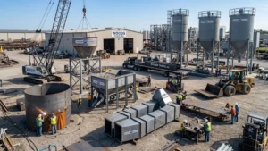 Manejo de sólidos a granel: Fabricación de silos y hoppers a medida