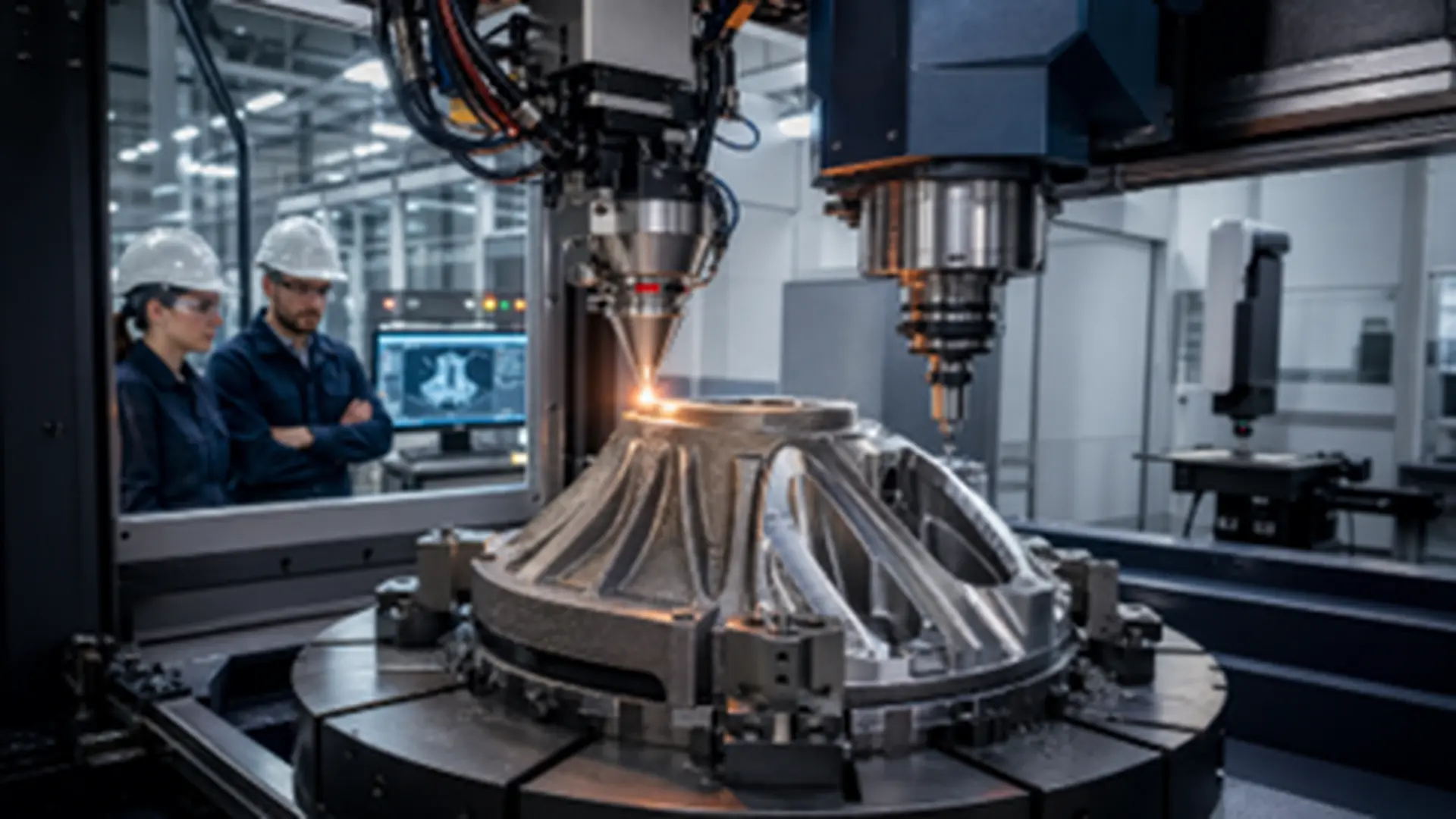 Manufactura híbrida: Integrando impresión 3D y mecanizado CNC