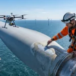 Palas de aerogeneradores: Inspección, reparación y vida útil