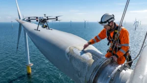 Palas de aerogeneradores: Inspección, reparación y vida útil