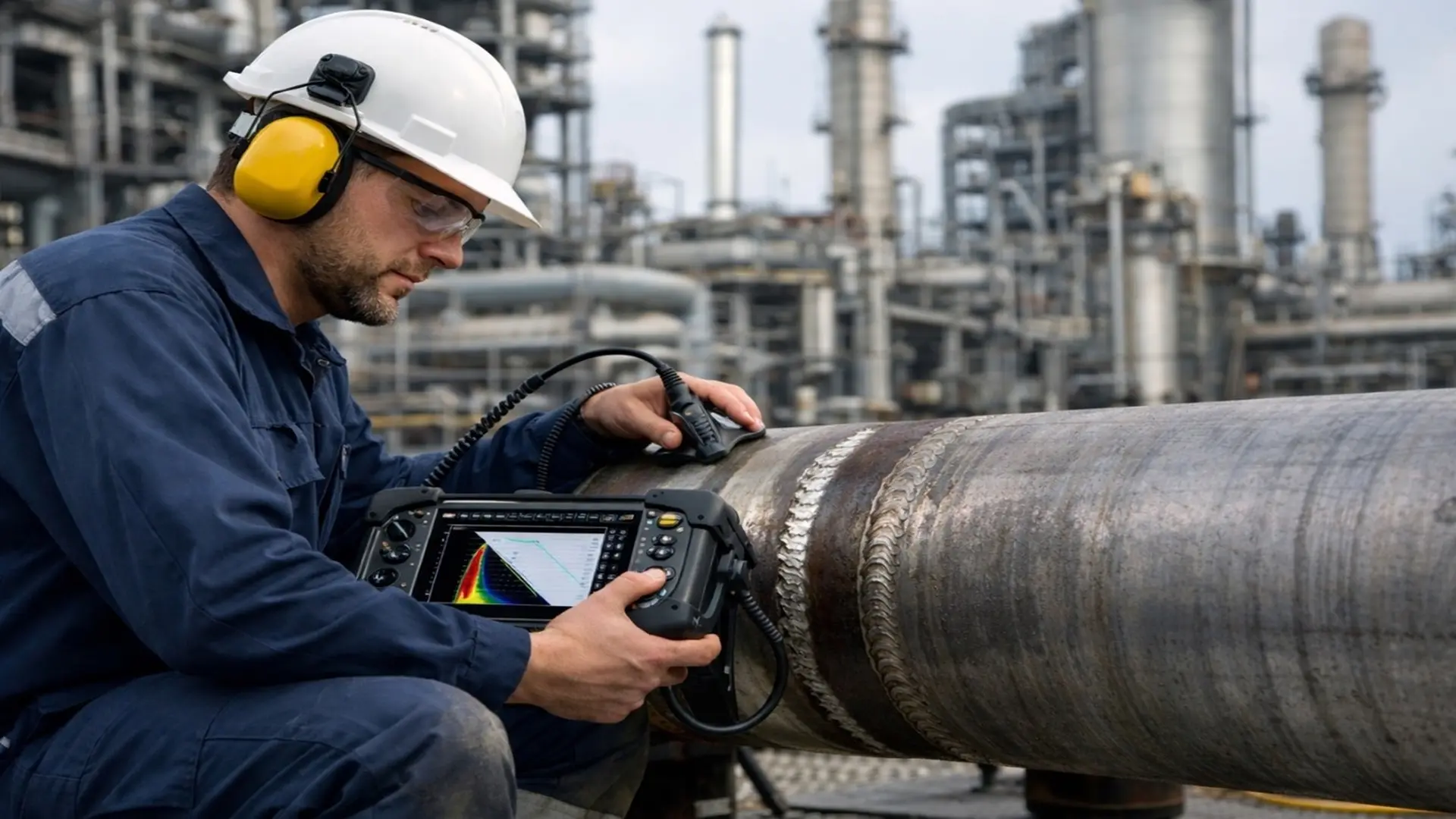 Phased Array Ultrasonic Testing (PAUT) para detección precisa de defectos