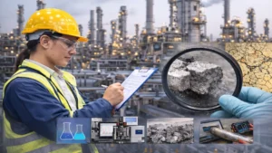 How failure analysis on metallic materials is performed?