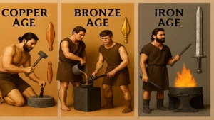 History of metals: origin and evolution throughout humanity