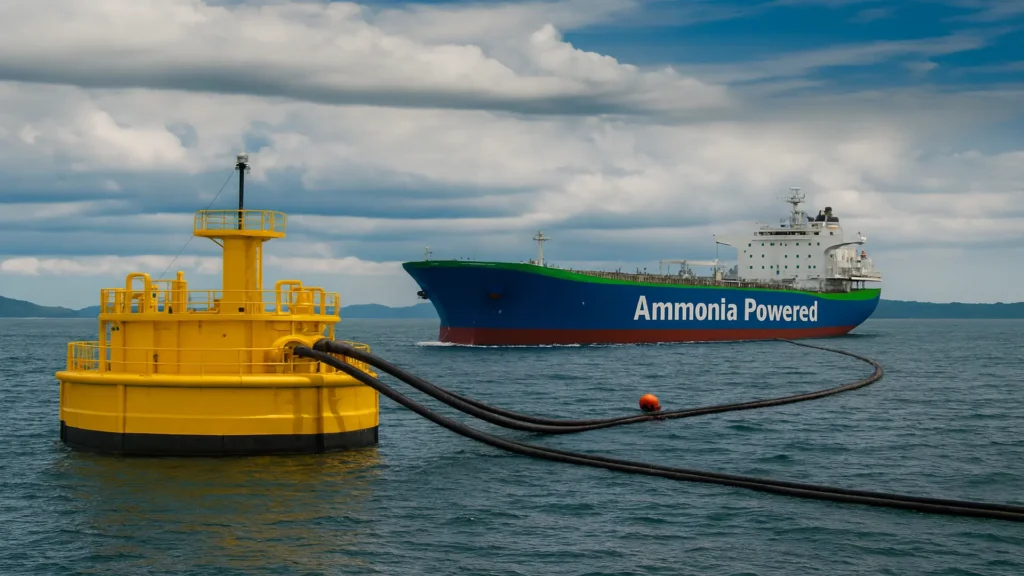 Monobuoys for new fuels: safe offshore transfer