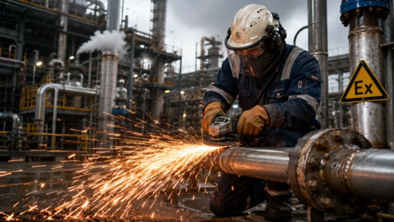 Explosion hazard in classified areas: Safe maintenance with non sparking tools