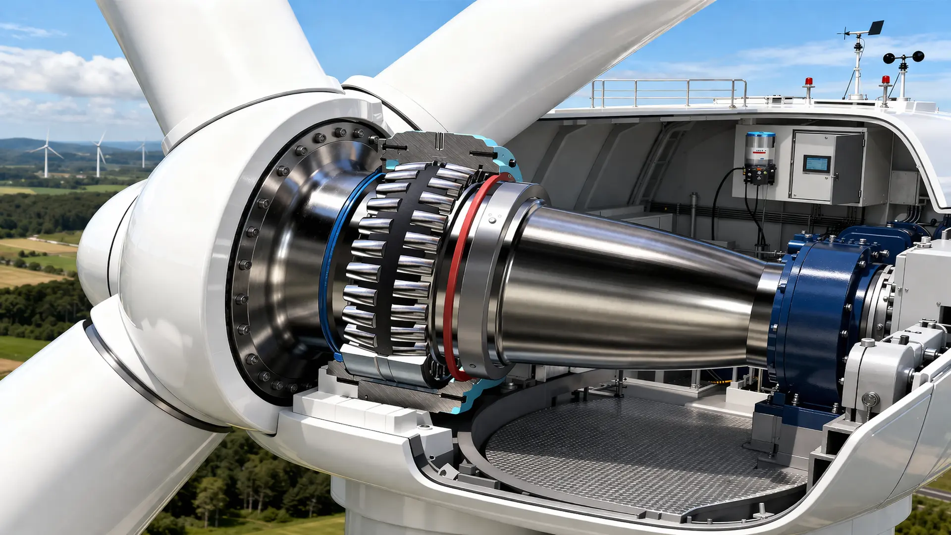 High performance bearings in wind turbines