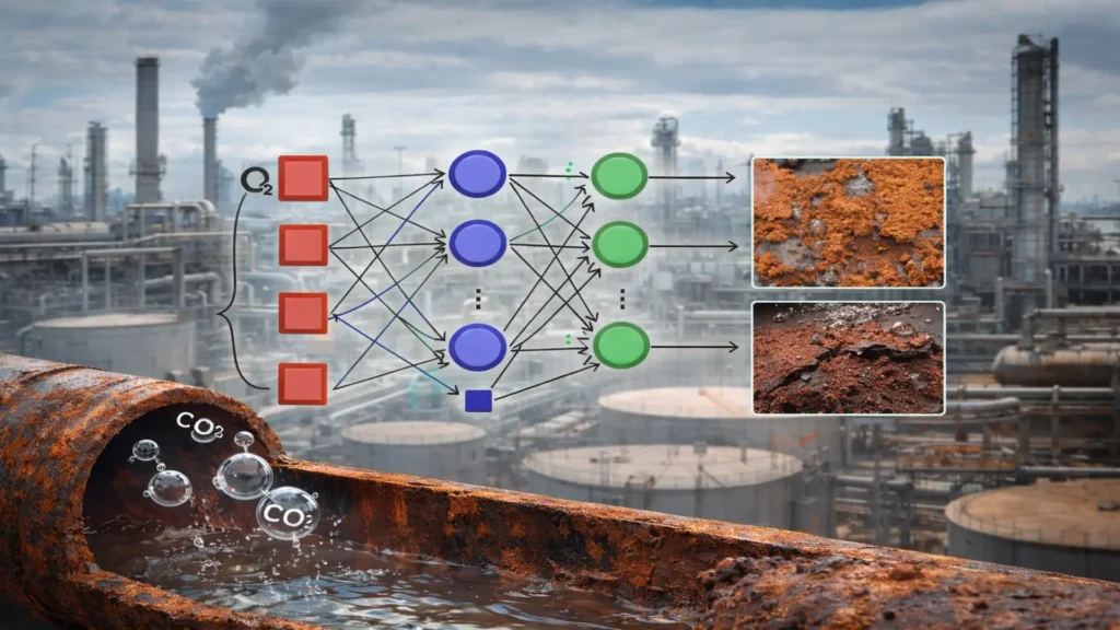 Artificial Neural Networks in predicting CO2 induced corrosion in the oil industry