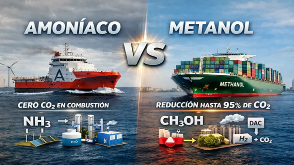 Ammonia and methanol: The race to decarbonize the seas
