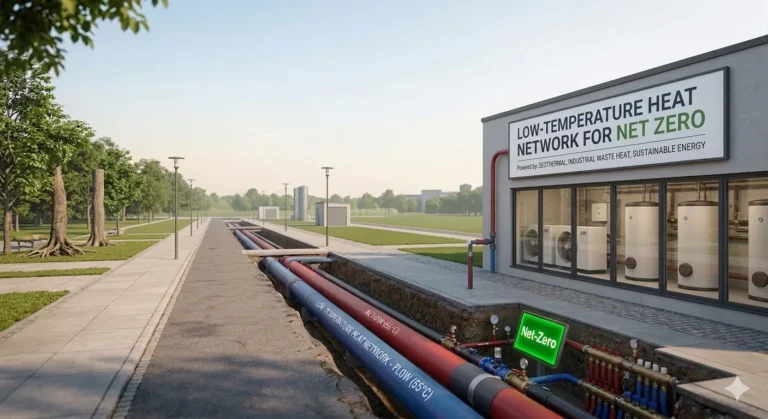 Low-Temperature heat networks for Net Zero