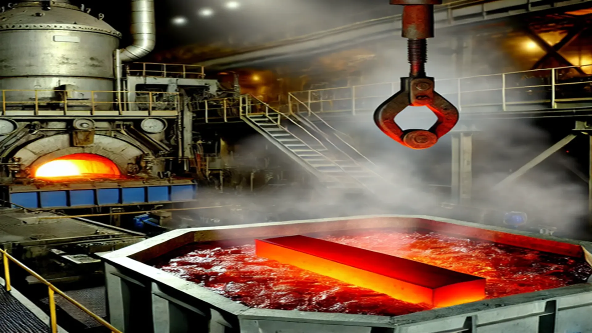 What is the different types of heat treatment in metallurgy?