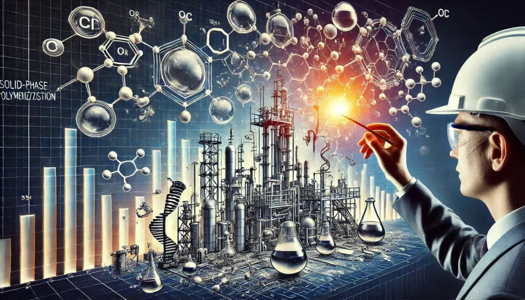 Solid Phase Polymerization: Developing New Materials for the Oil Industry.