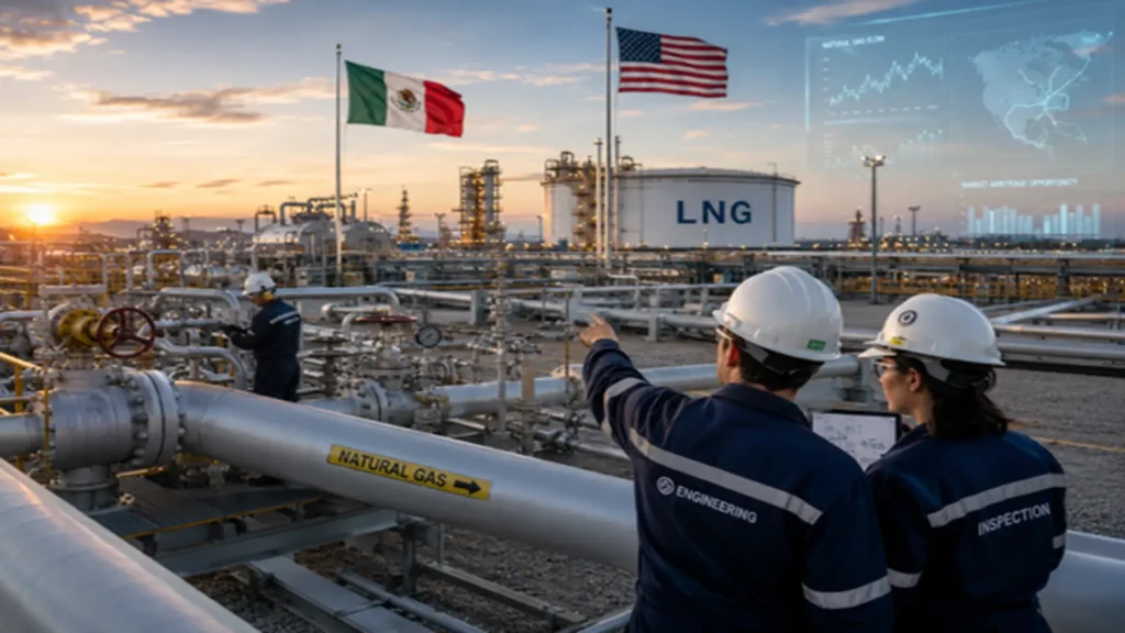Natural Gas commercialization: Flexibility and cross border arbitrage
