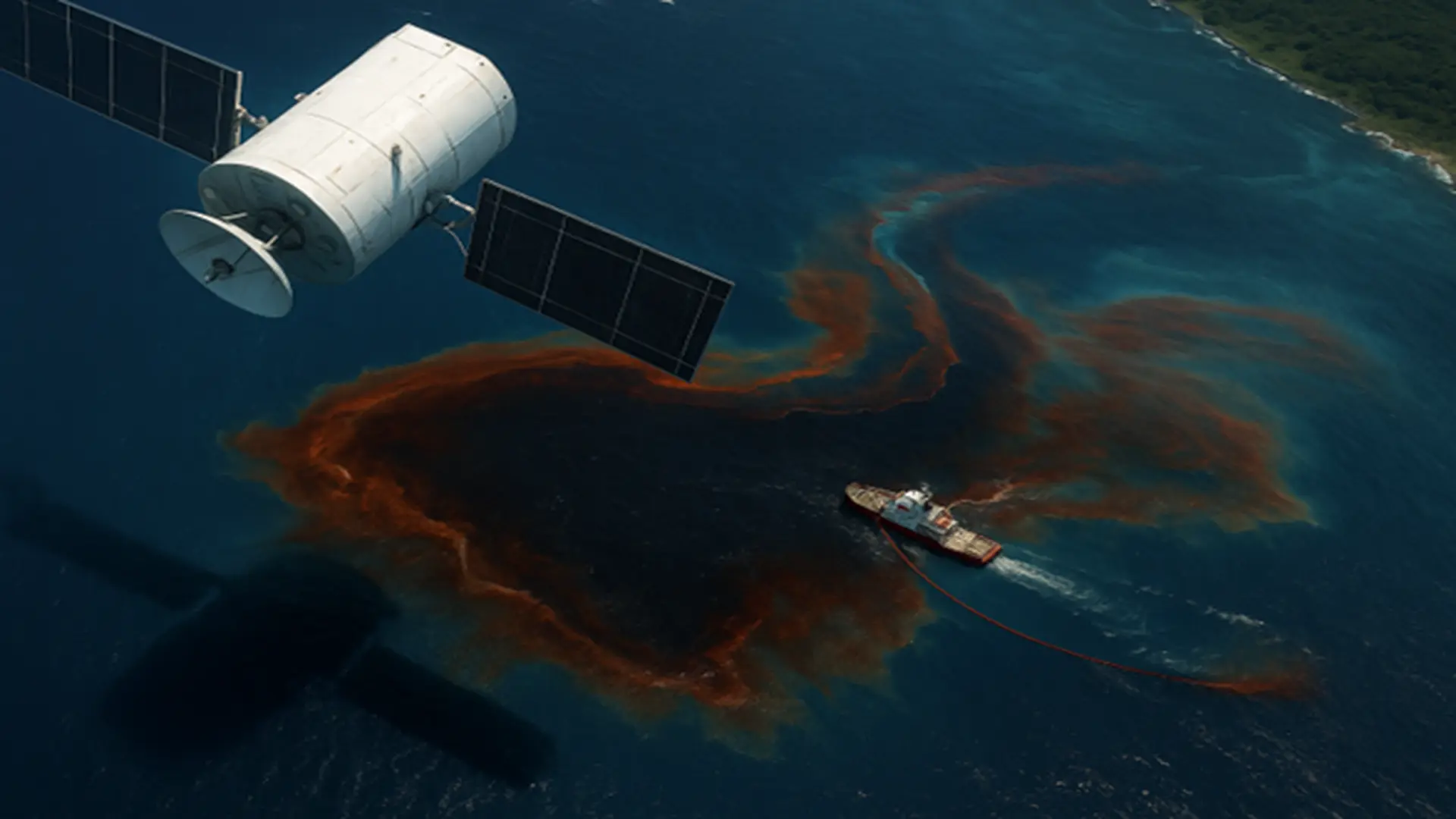 Oil spills and technological cooperation for their prevention