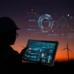 Structural monitoring of 15 MW turbines using SHM