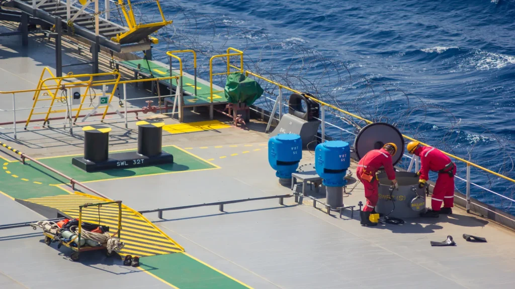 Ballast tanks: Application and inspection of marine coatings