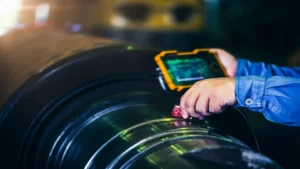 Detection of manufacturing defects in serially produced parts with NDT-RAM