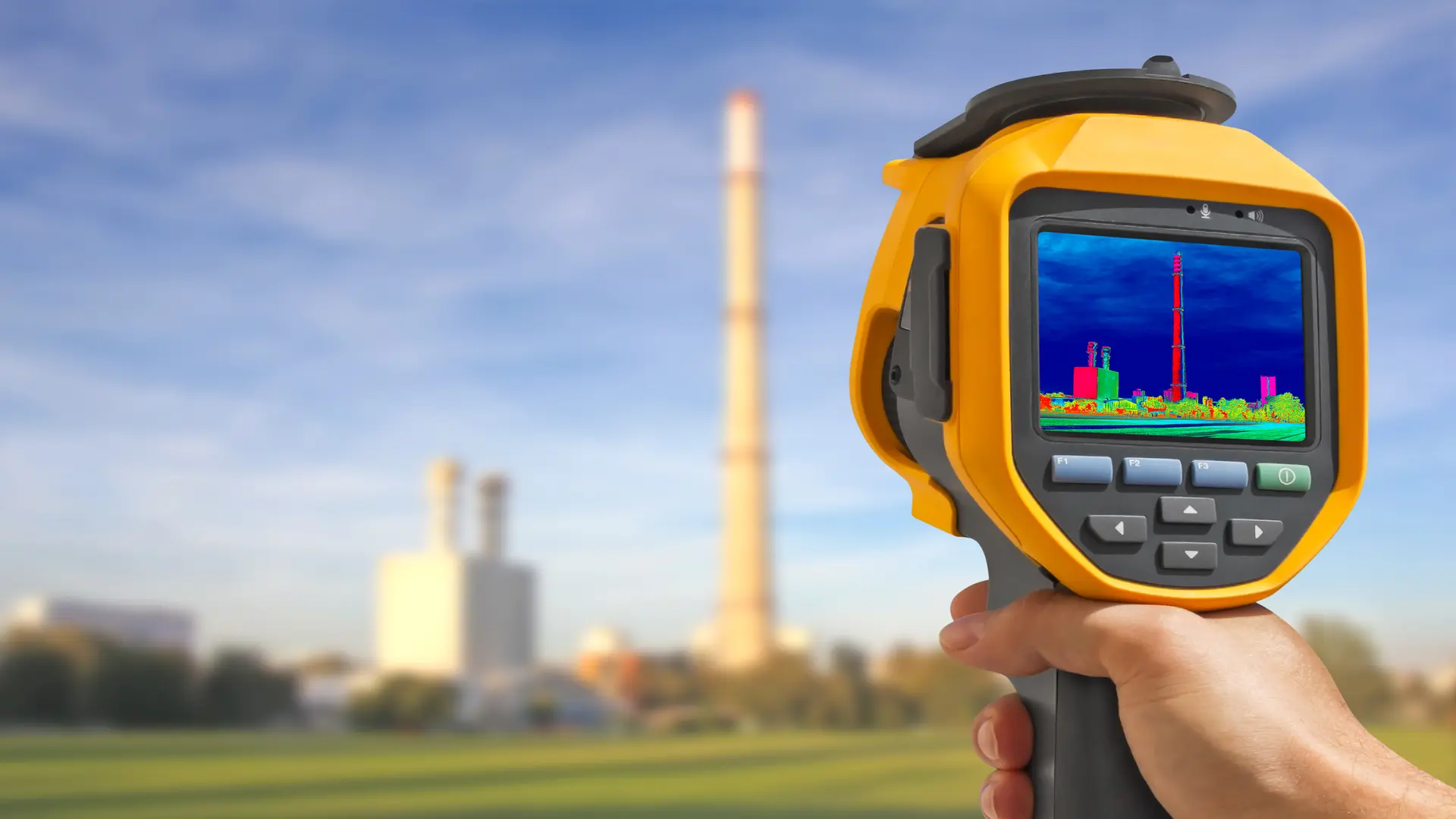 Thermal monitoring in industrial furnaces: Hot spot detection