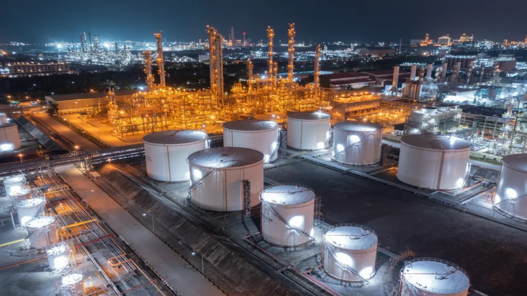 oil storage tanks: function, types and Standards