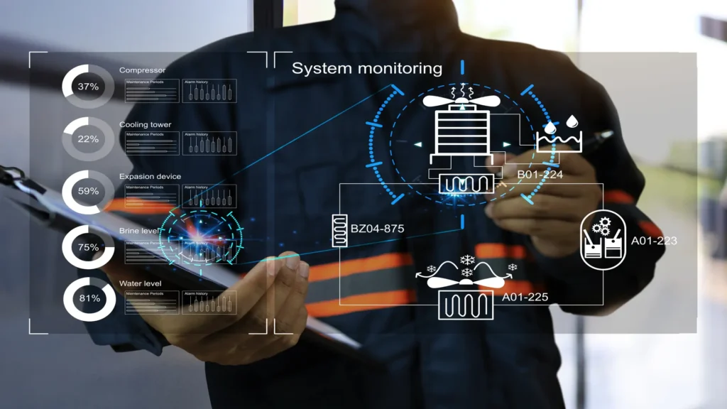 Monitoreo de condición y visualización en tiempo real del estado de componentes mediante IoT en el mantenimiento industria