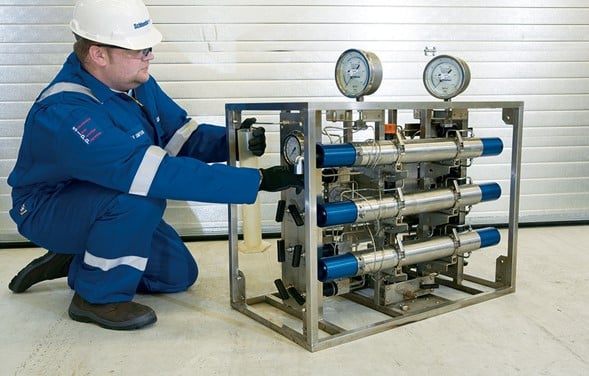 Industrial automation and robotics: Schlumberger "Wellhead" well control system.