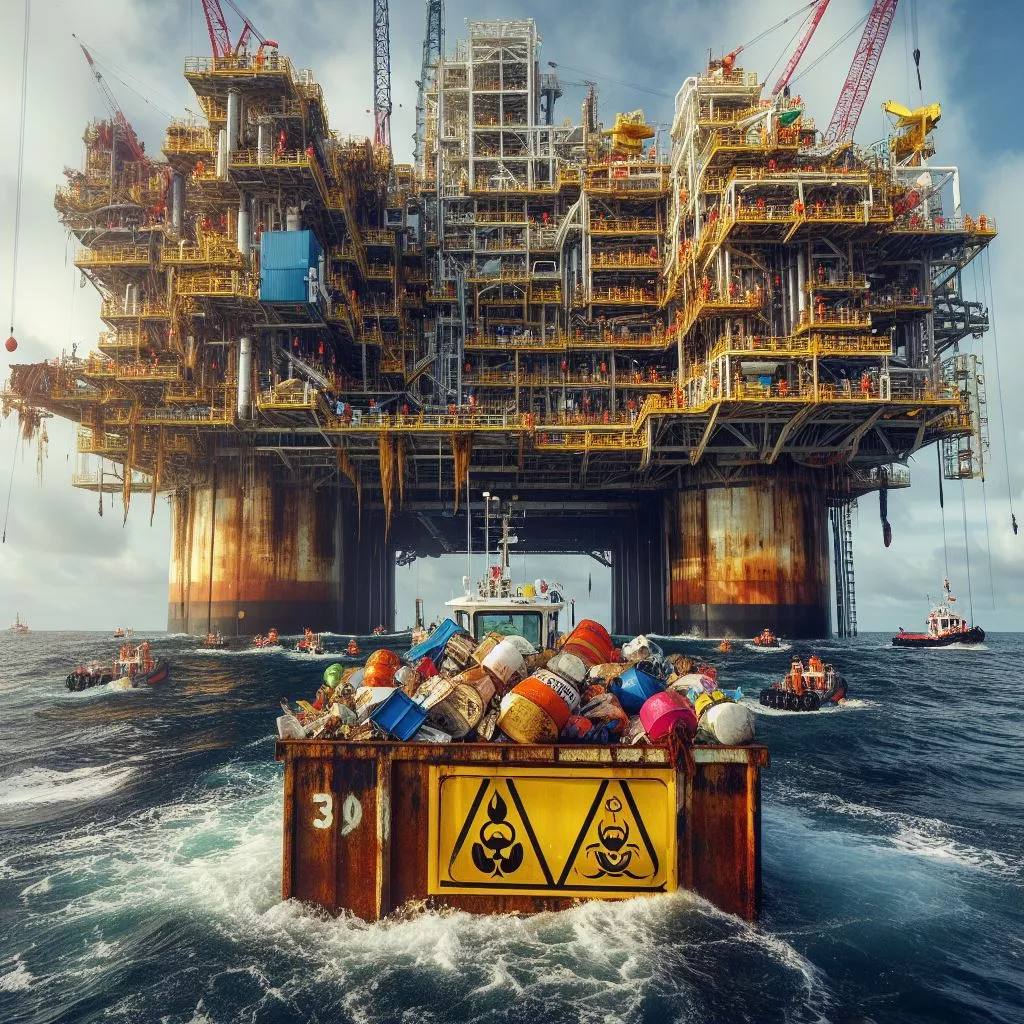 4 Prácticas de manejo de residuos en plataformas offshore