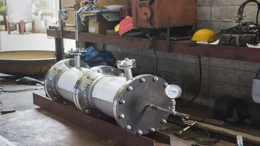 Integrity and operational safety in industrial systems through pressure test.