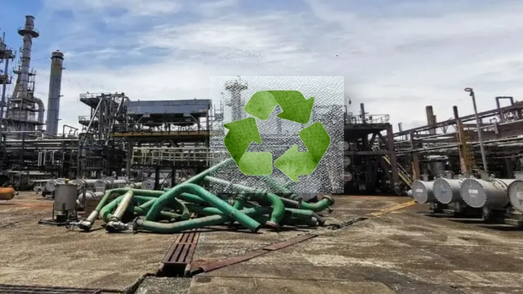 Integration of circular economy principles in industrial dismantling