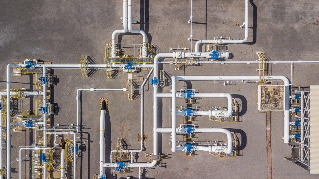 Natural gas supply process