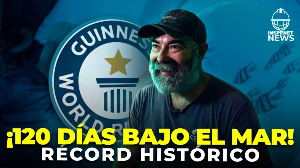 120 días bajo el agua: el desafío extremo que rompió un récord mundial