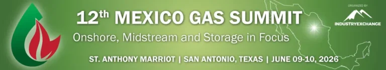 12th Mexico Gas Summit 2026 banner.