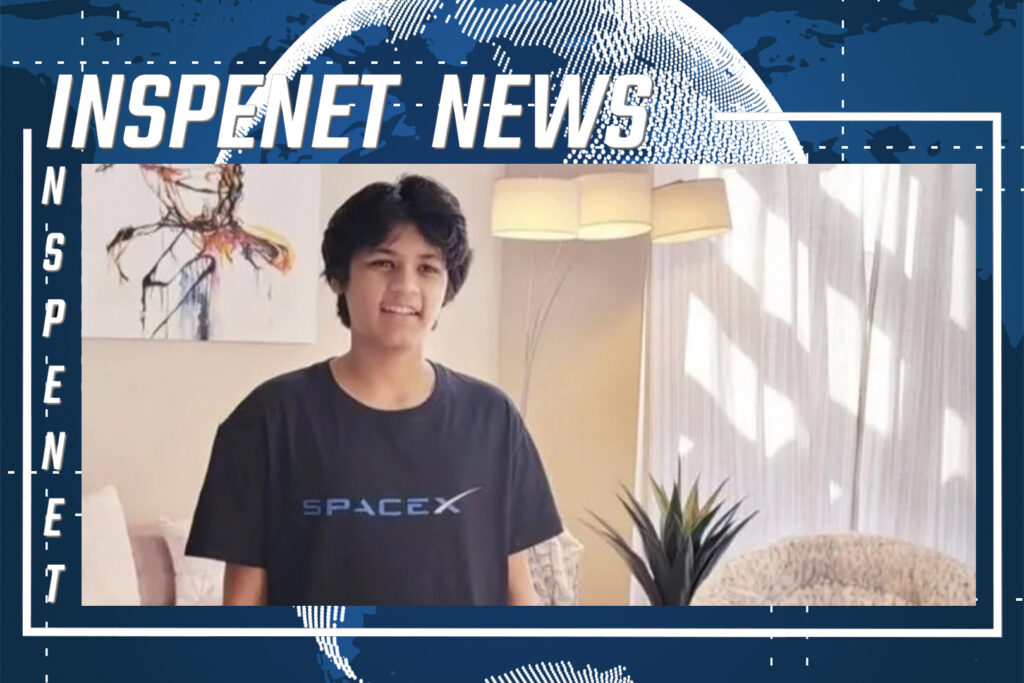El empleado más joven de SpaceX tiene 14 años 🚀 ¿Cómo lo logró? || INSPENET NEWS 16/06/2023